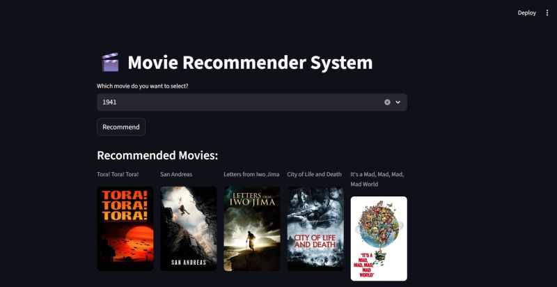 Movie Recommender System